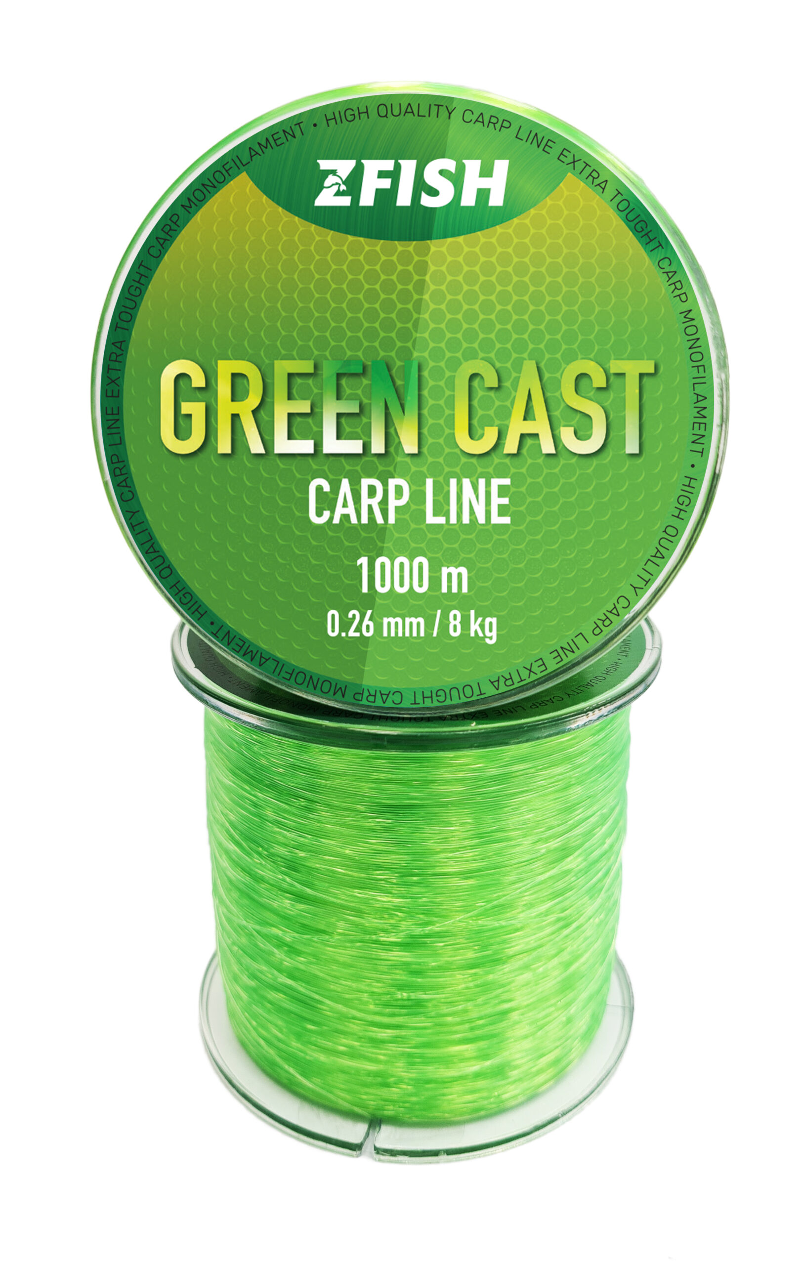 ZFISH Żyłka karpiowa Green Cast Carp Line 1000m