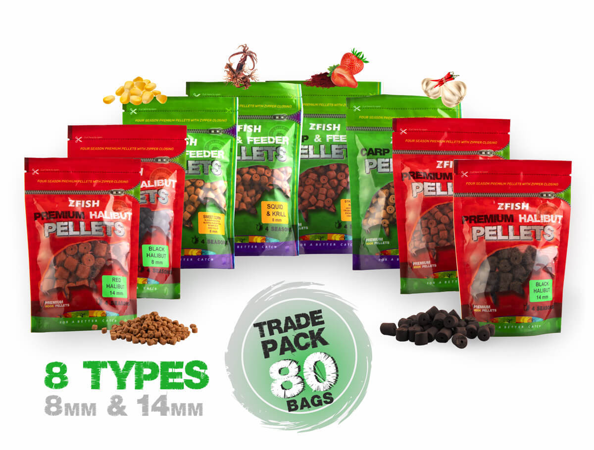 ZFISH Trade Pack Premium Pelets 80szt