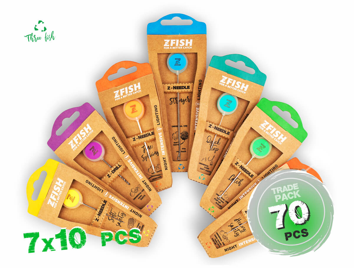ZFISH Trade Pack Igły 70szt
