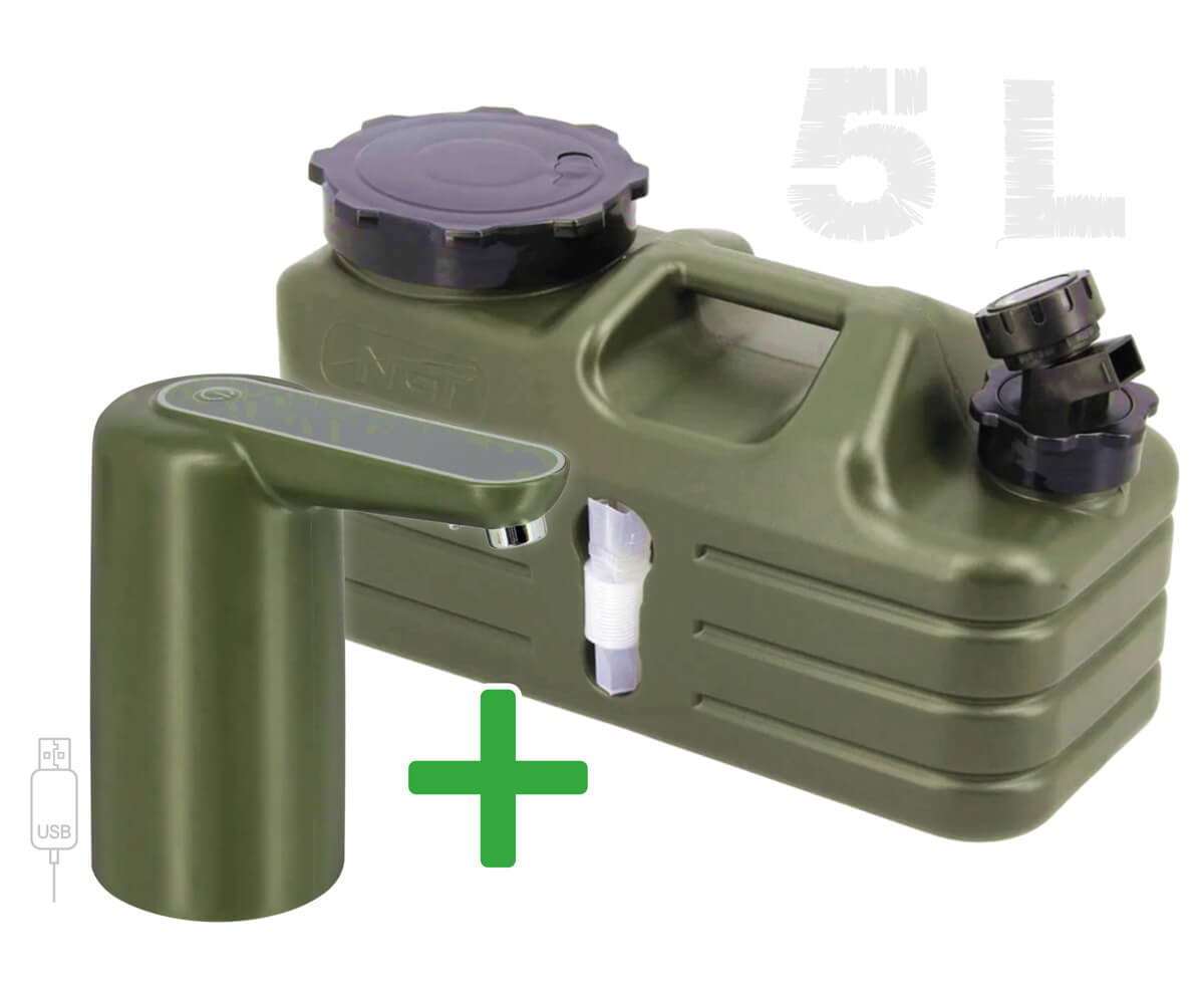 NGT Zestaw Pojemnik na wodę 5L + Automatyczna Pompa