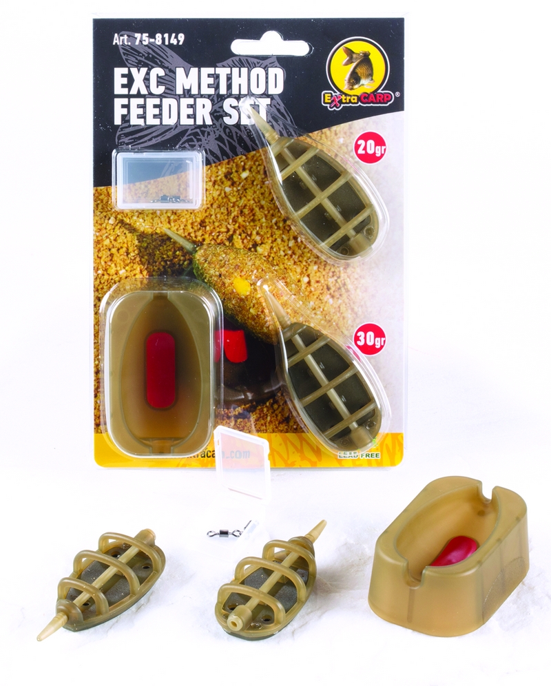 EXC Zestaw Method Feeder 20,30g + foremka