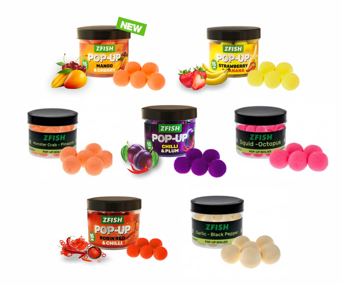 ZFISH Kulki pływające Pop-Up 16mm - 60g