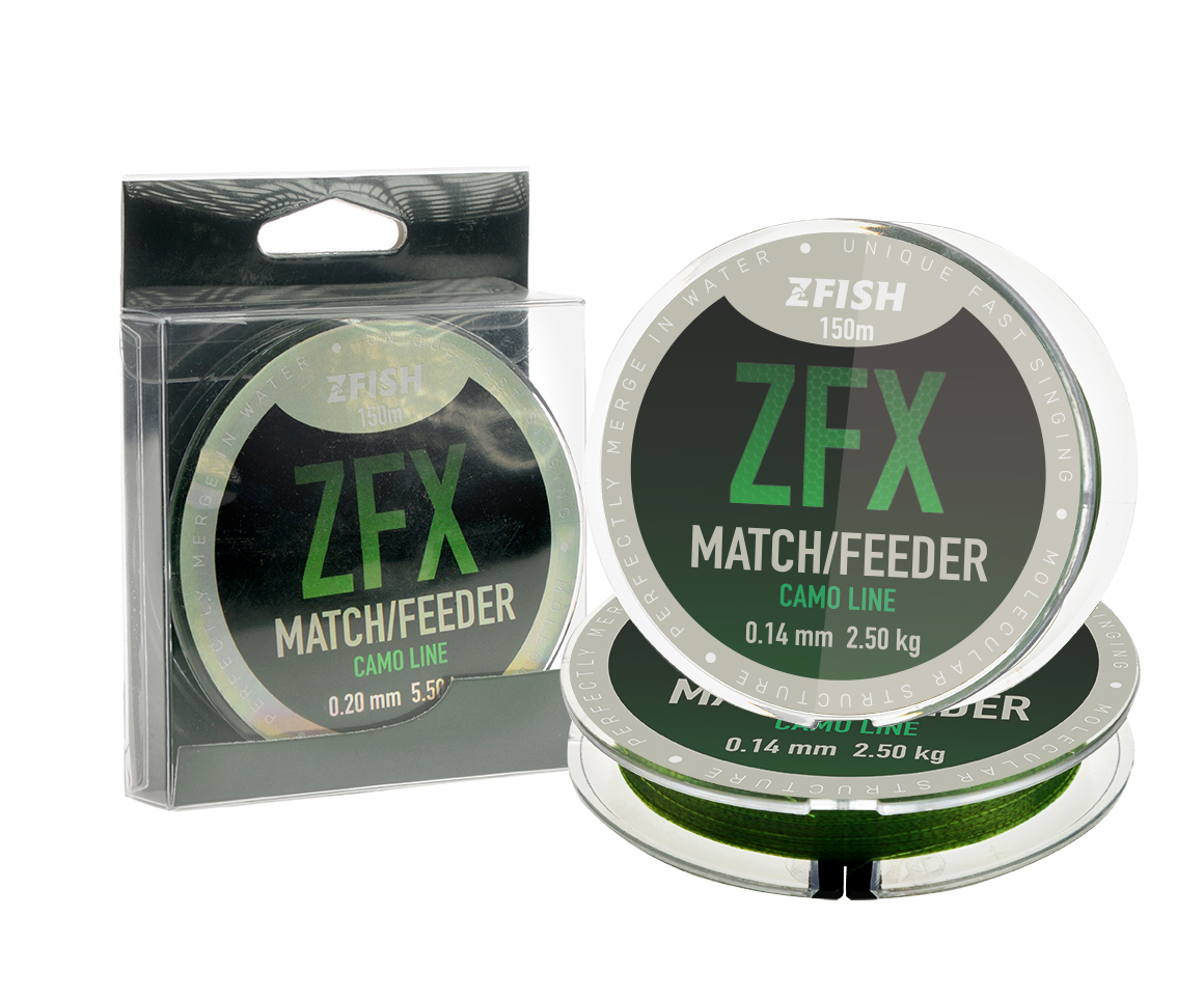 ZFISH Żyłka ZFX Match/Feeder CamoLine 150m