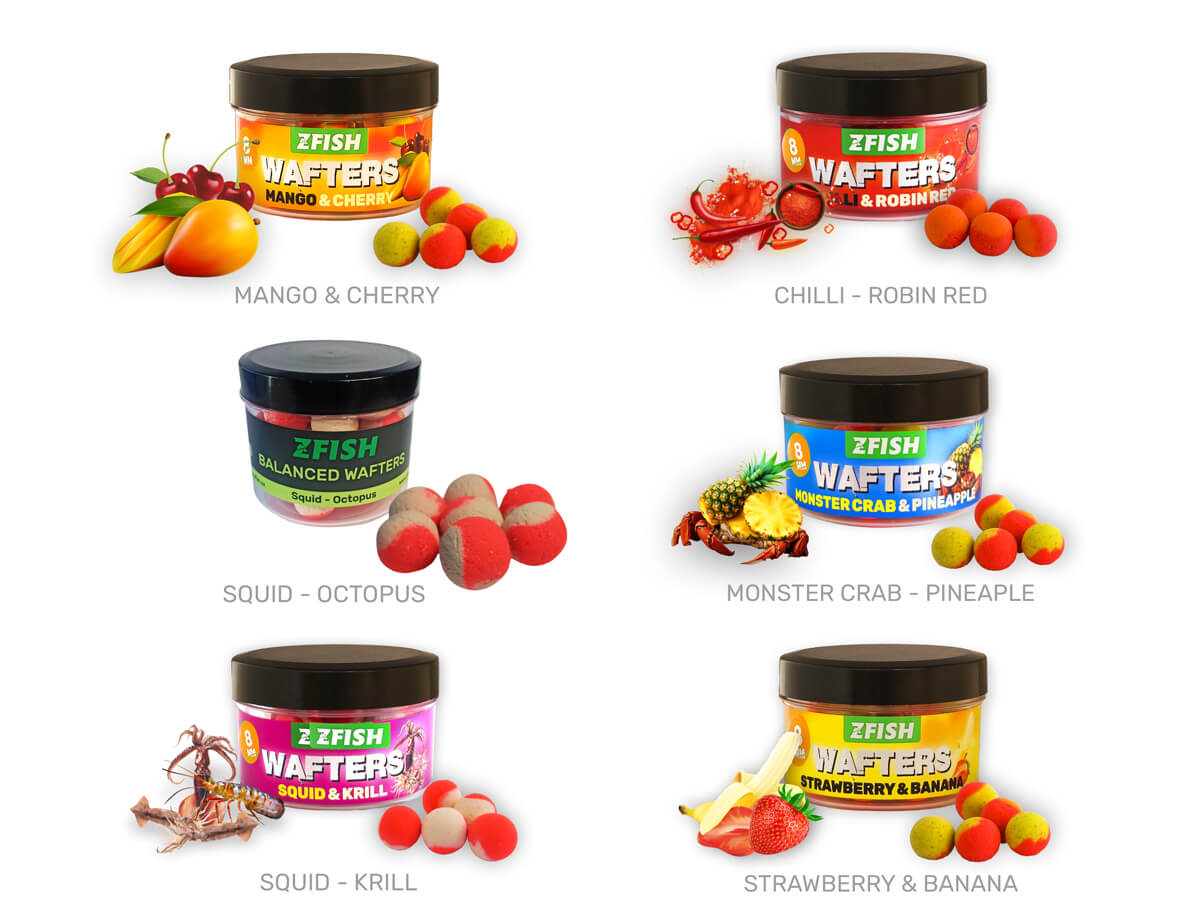 ZFISH Waftery zrównoważone 8mm