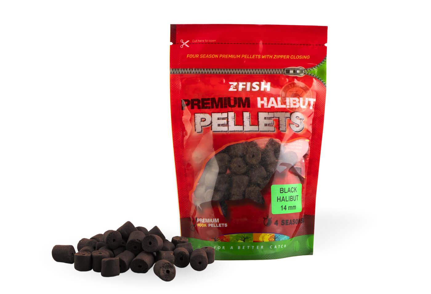 ZFISH Premium HALIBUT Hook Pellets 14mm/200g