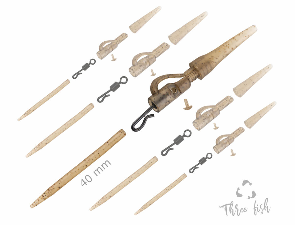 Kompletny zestaw klipsów do ciężarków ZFISH 3w1