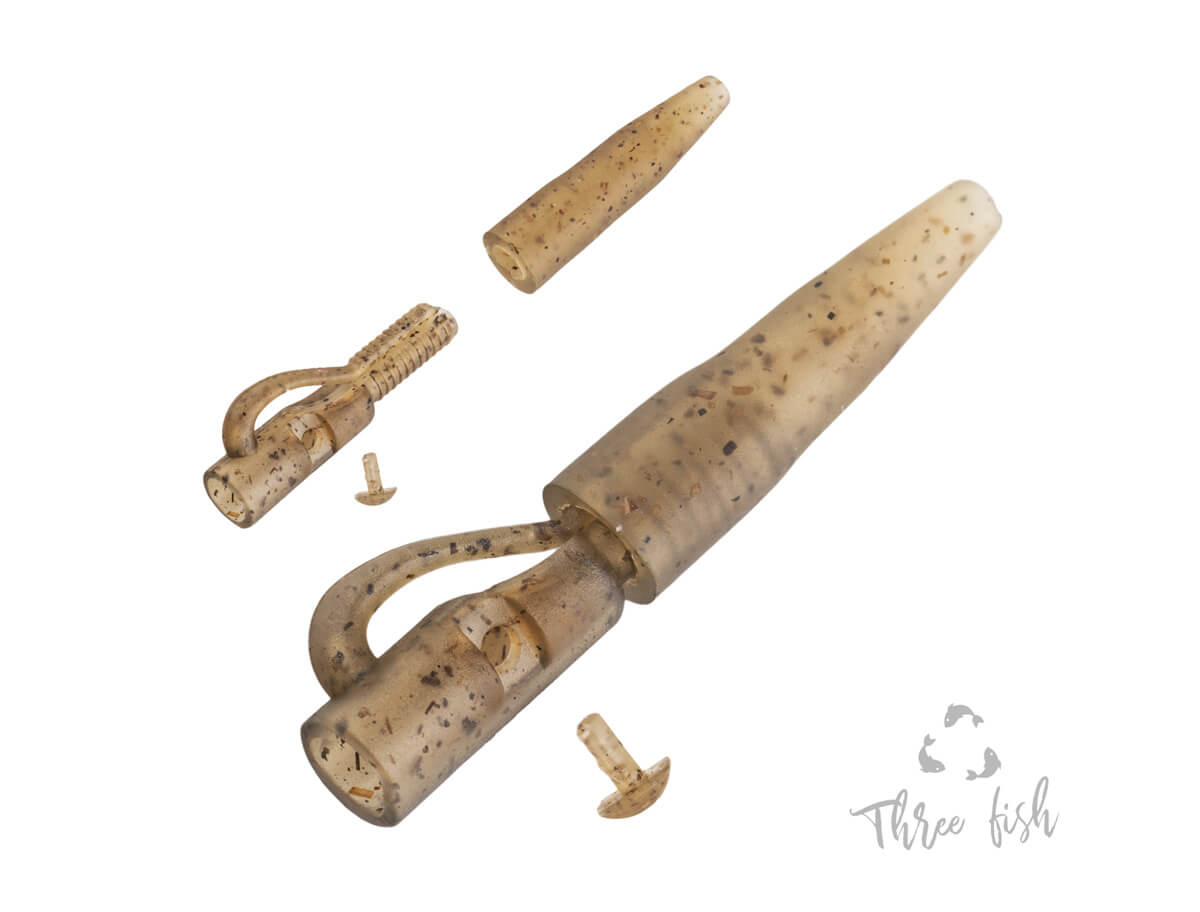 Zacisk do ciężarka ZFISH i guma na ogonie