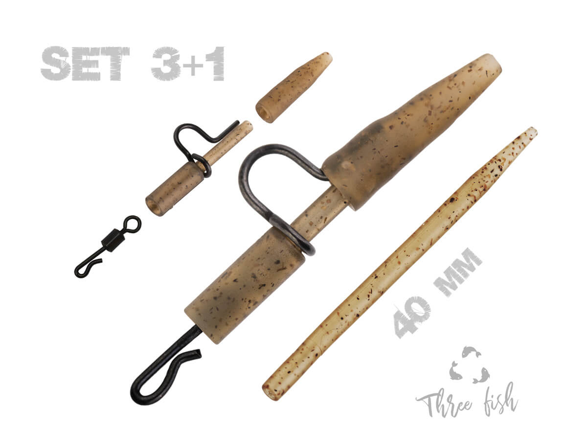 ZFISH Heavy Duty Clip Kompletny zestaw 40 mm