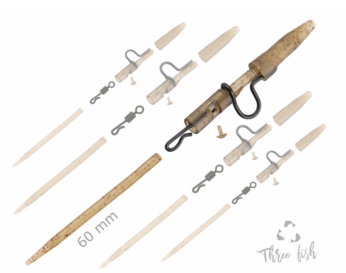 Kompletny zestaw pinów ZFISH Heavy Duty Clip 60mm