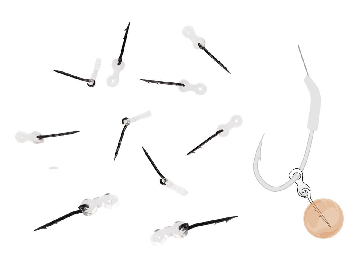 Silikonowy uchwyt na kolce do przynęt ZFISH