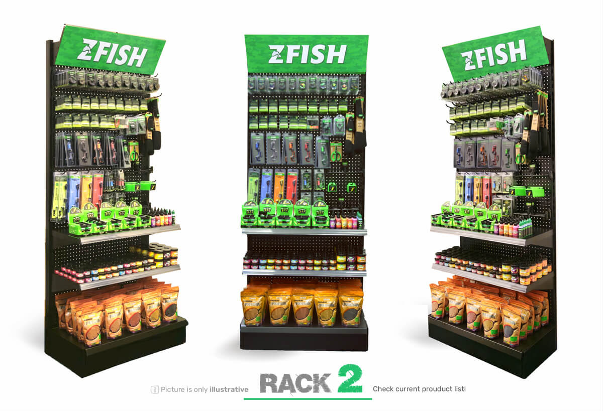 ZFISH Zestaw akcji produktów 2+ Stojak Sprzedażowy GRATIS!