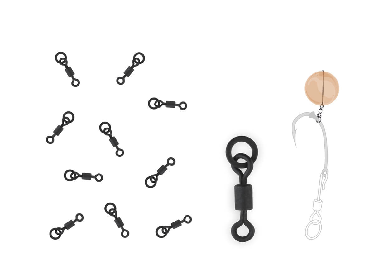 ZFISH Micro krętlik z pierścieniem