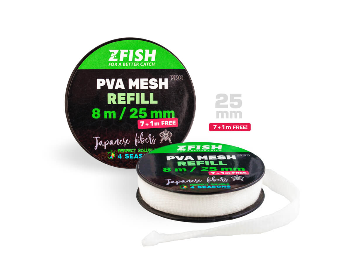 FISH PVA PRO Refill 25 mm/7 + 1 m Za darmo!