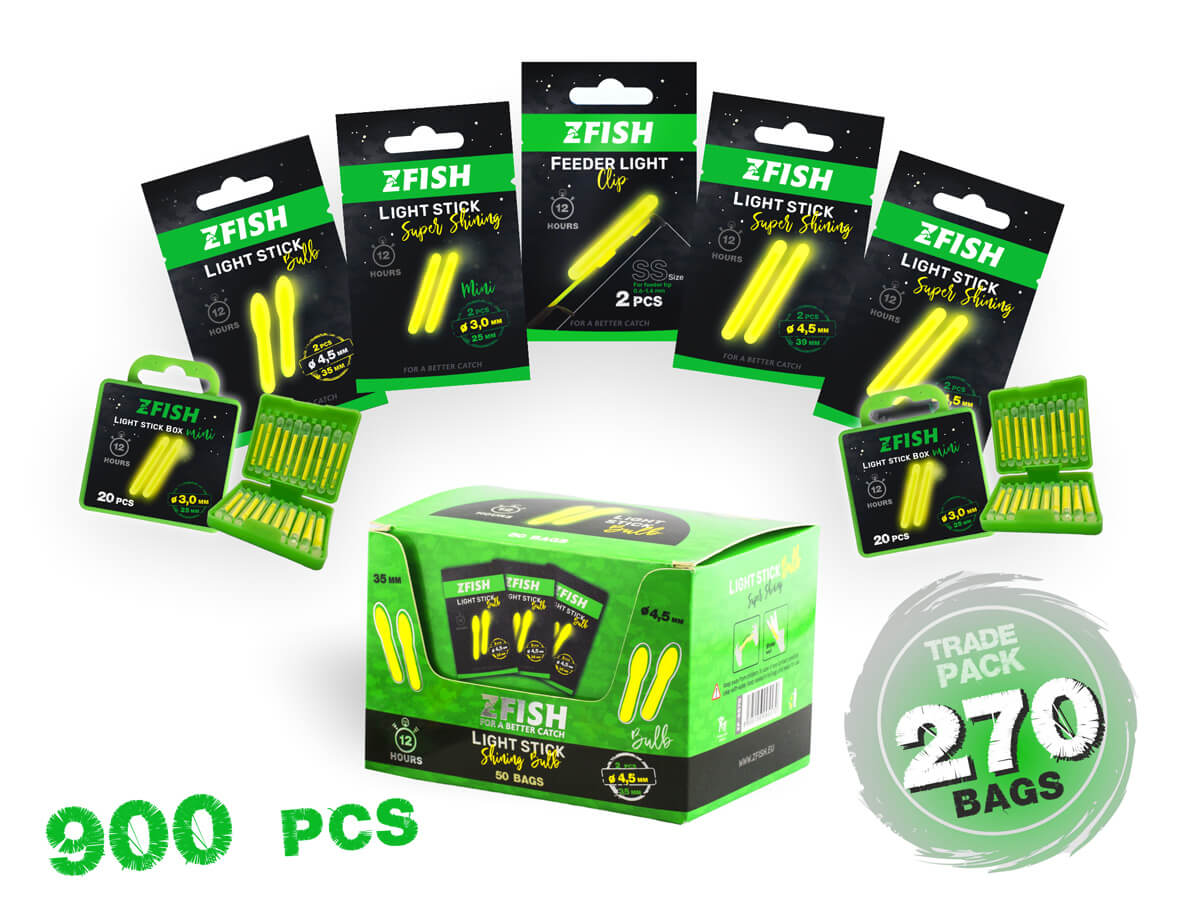 ZFISH Trade Pack Light Sticks 270szt