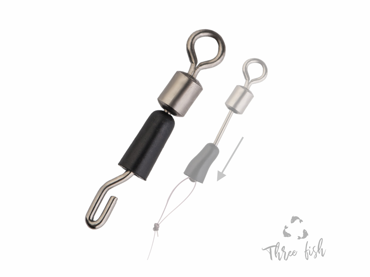 ZFISH Krętlik Feeder Swivel Quick Change rozmiar S