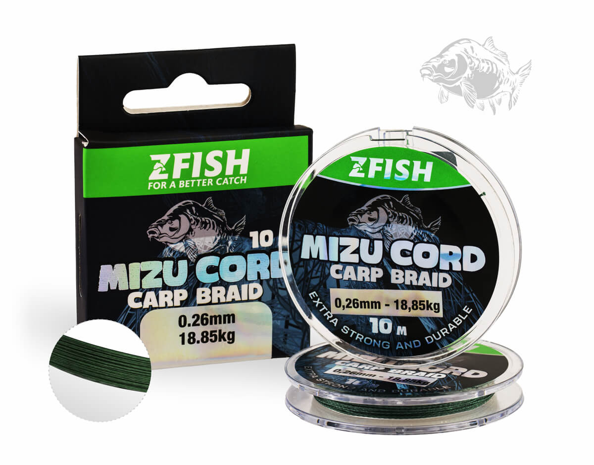 ZFISH Plecionka MizuCord Carp braid line 10m